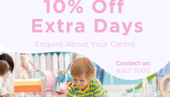 10% Off Extra Days