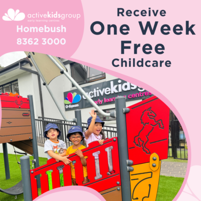 You can receive up to one week of childcare free and your enrolment fee waived when you mention this offer at our childcare centre in Homebush. Read below to find out more about this offer: Childcare Offer Valid For: Terms and Conditions: If you have any questions, or would like to book a tour at…