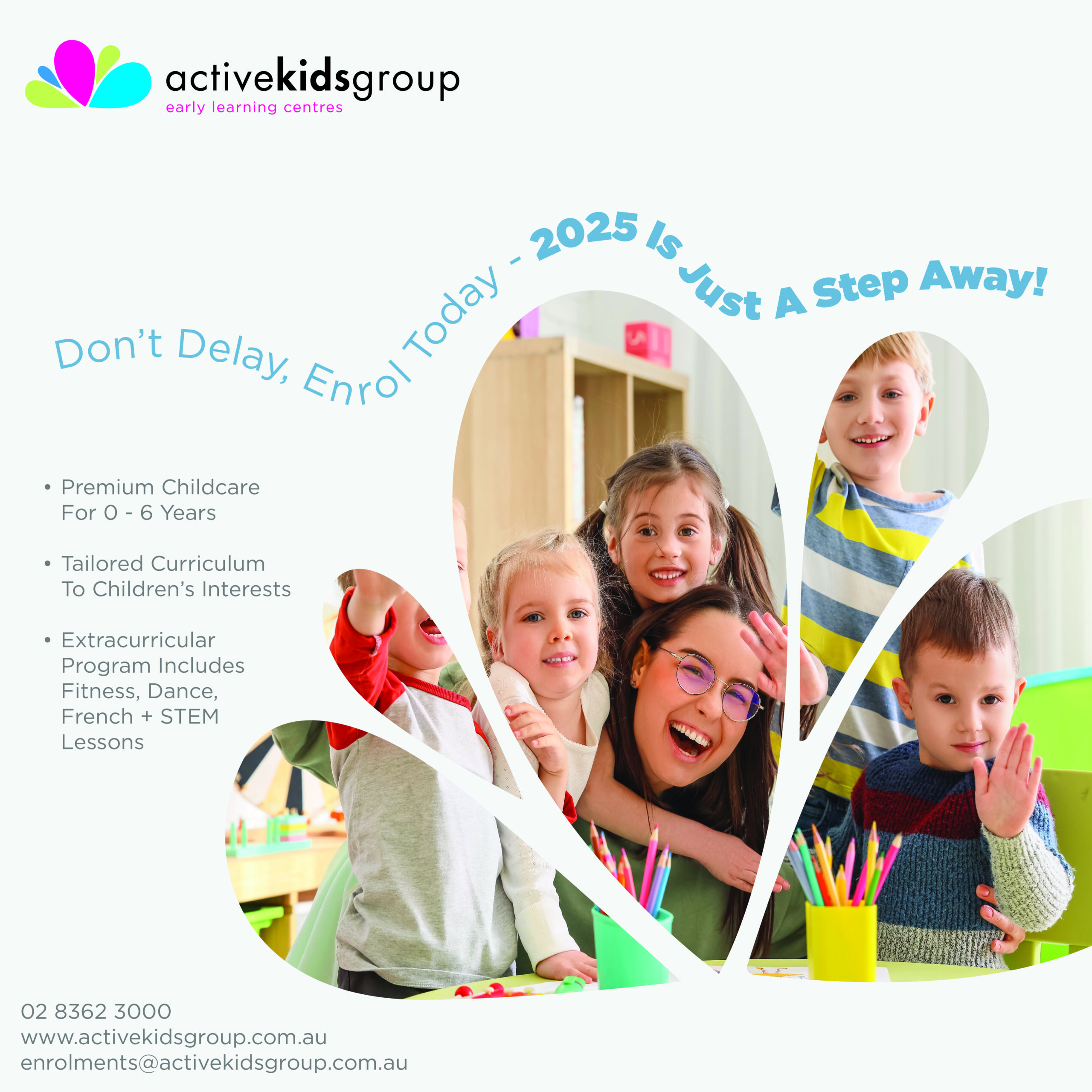 As a new year approaches, parents across Sydney are thinking about finding the best childcare options for their little ones. If you’re searching for a “daycare near me” or looking for quality childcare in Sydney, now is the perfect time to explore your options for 2025! At Active Kids Group, we are excited to announce…